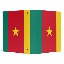 Cameroon Flag Design Binders