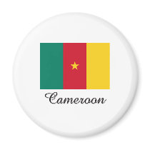 Cameroon Flag Design magnets by flagshirt Cameroon Flag Design magnets