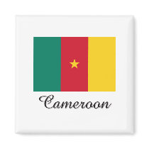 Cameroon Flag Design magnets by flagshirt Cameroon Flag Design magnets