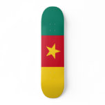 Cameroon Flag Design Skateboard Deck