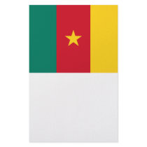 Cameroon Flag Design Customized Stationery