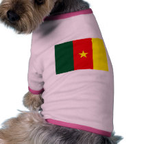 Cameroon Flag pet clothing