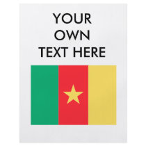 Cameroon Flag flyers by flagshirts Cameroon Flag flyers