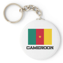Cameroon Flag Keychain