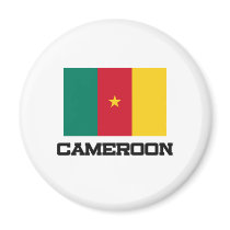 Cameroon Flag magnets by tshirtshirts Cameroon Flag magnets
