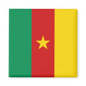 Cameroon Flag Magnet by FlagAndMap Cameroon Flag Magnet