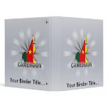Cameroon Flag Map 2.0 3 Ring Binder