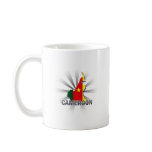 Cameroon Flag Map 2.0 mugs