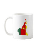 Cameroon Flag Map full size mugs