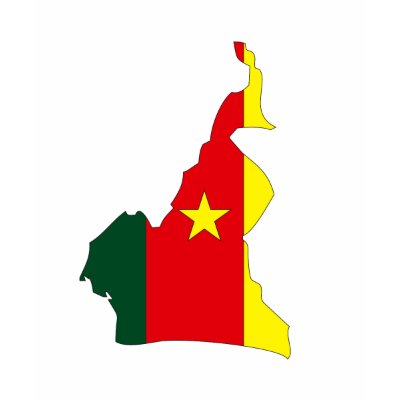 Cameroon flag map shirts by FlagStore