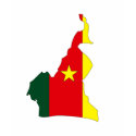 Cameroon flag map t-shirts by FlagStore Cameroon flag map t-shirts