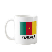 Cameroon Flag mugs