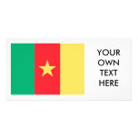 Cameroon Flag Custom Photo Card