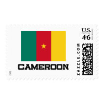 Cameroon Flag postage