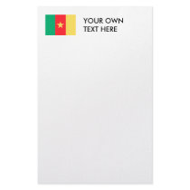 Cameroon Flag Customized Stationery