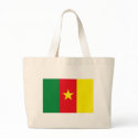 Cameroon Flag Tote Bag by FlagTshirts Cameroon Flag Tote Bag