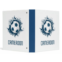 Cameroon Football 3 Ring Binders