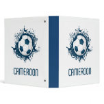 Cameroon Football Vinyl Binders