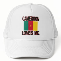 Cameroon Loves Me hats by flagshirt Cameroon Loves Me hats