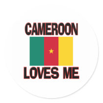 Cameroon Loves Me stickers