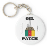 Cameroon Oil Patch,Oil Field Keychain,Oil,Gas