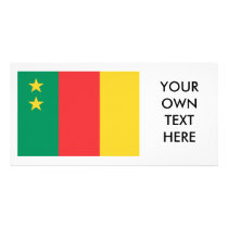 Cameroon Old Flag Photo Greeting Card