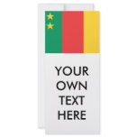 Cameroon Old Flag Full Color Rack Card