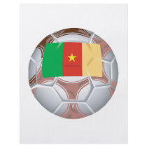 Cameroon Soccer Ball Full Color Flyer