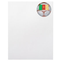 Cameroon Soccer Ball Letterhead Design