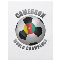 CAMEROON SOCCER CHAMPIONS FULL COLOR FLYER
