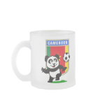 This adorable little panda is too cute! He's featured in front of a large flag from Cameroon and ready to play football and score some goals. This cute design is perfect for football players and soccer fans! You can totally customize this gift! Change the color, move the design around, add your own text or images -- make it your own!