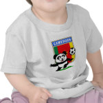 This adorable little panda is too cute! He's featured in front of a large flag from Cameroon and ready to play football and score some goals. This cute design is perfect for football players and soccer fans! You can totally customize this gift! Change the color, move the design around, add your own text or images -- make it your own!
