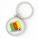 Cameroon Soccer Team Keychain