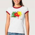 Cameroon Splash White t-shirts