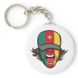 Cameroon Sports Fan Keychains