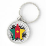 Cameroon Star Key Chain