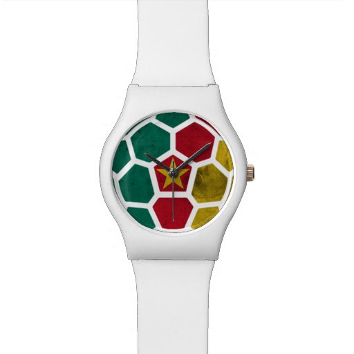 Cameroon White Designer Watch