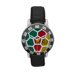 Cameroon Red Designer Watch