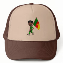 Cameroonian Boy hats by worldtees Cameroonian Boy hats