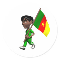 Cameroonian Boy stickers