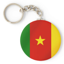 Cameroonian flag of the Cameroon gifts Key Chains