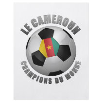 CAMEROUN SOCCER CHAMPIONS FLYER DESIGN