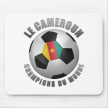 CAMEROUN SOCCER CHAMPIONS MOUSE PADS
