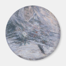 Camille Monet on her Deathbed (1879) Fridge Magnet