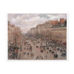 Camille Pissaro - Boulevard Monmartre Paris 1897 Post Card