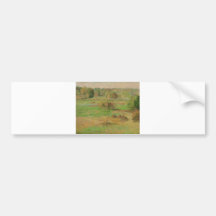 Camille Pissarro  Autumn in Eragny 1895 oil canvas Bumper Sticker
