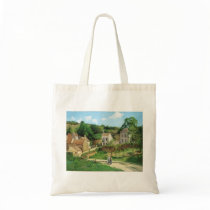 Camille Pissarro - Hermitage Pontoise 1867 Oil Canvas Bags