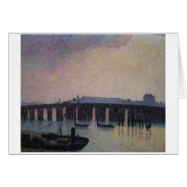 Camille Pissarro - Old Chelsea Bridge 1871 London Cards