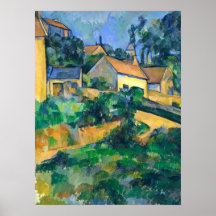 Camino de torneado en Montgeroult de Paul Cézanne Impresiones