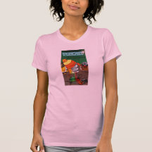 Camisa de las señoras rosadas Twofer